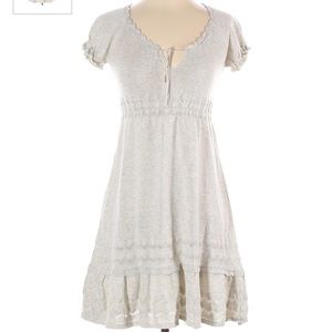 cute gray mini dress